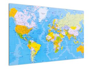 Obraz - Mapa świata