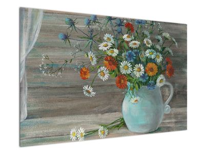 Slika - Travniško cvetje, oljna slika