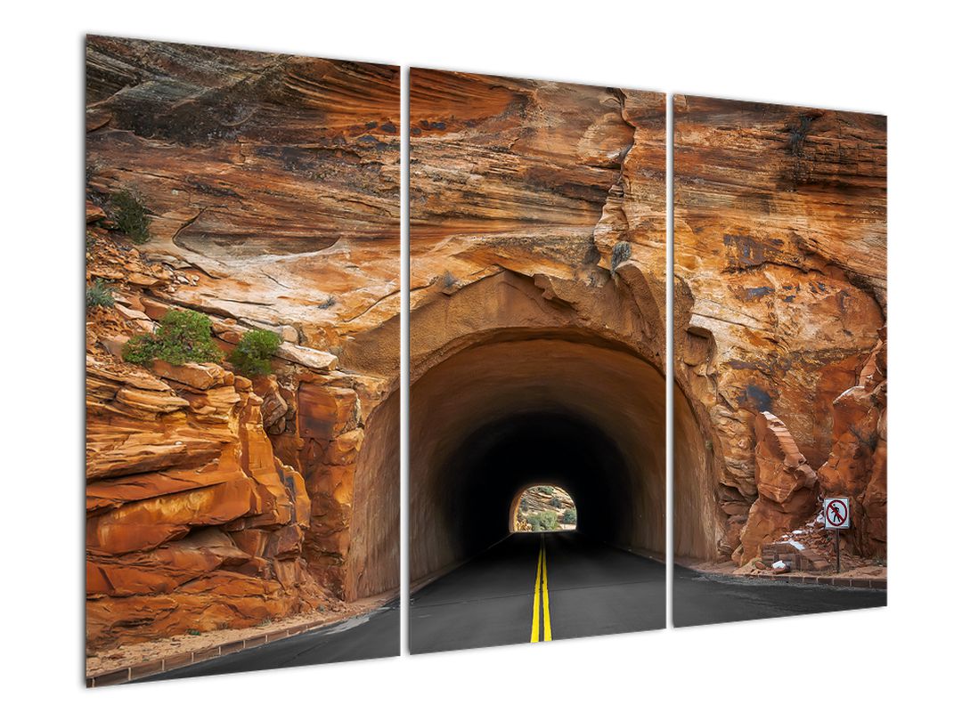 Obraz - tunel ve skále (V020581V120803PCS)