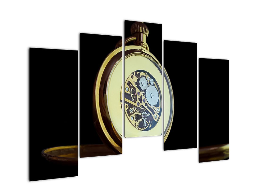 Obraz zlatých kapesních hodinek (V020569V12590)