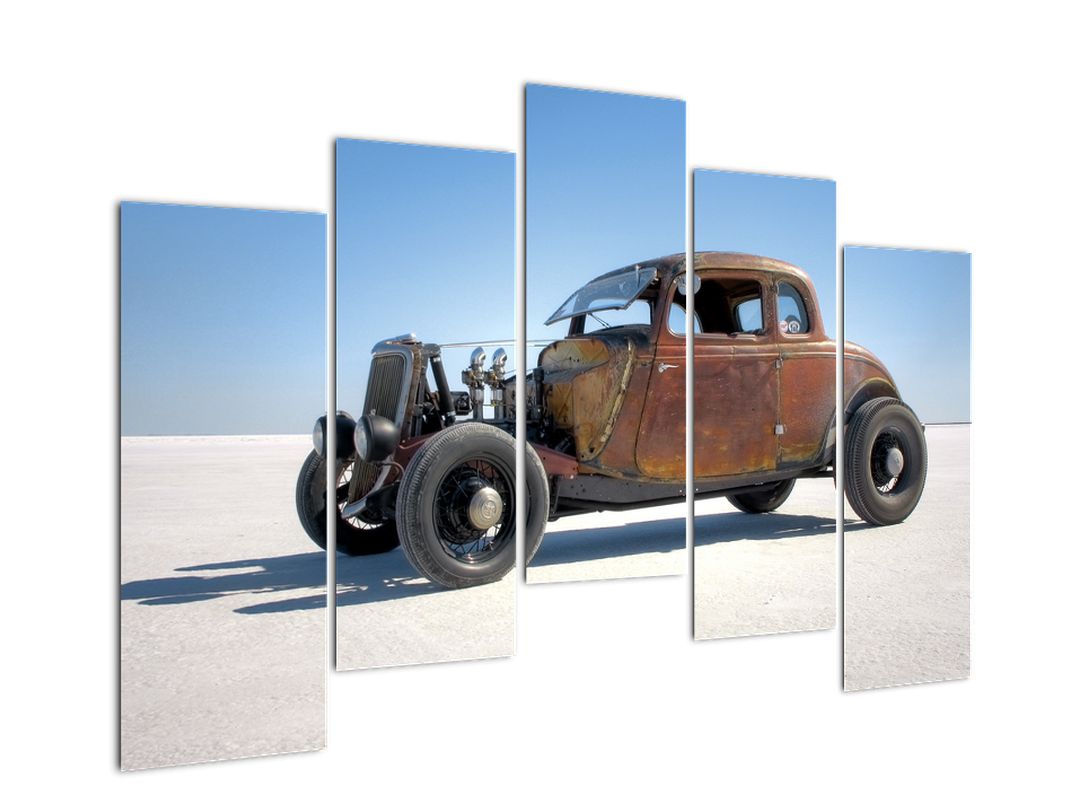 Tablou - Mașină în deșert (V022686V12590)