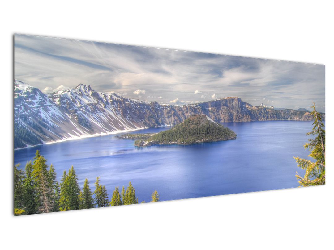 Obraz horského jezera (V020644V14558)