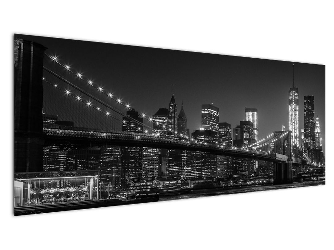 Obraz Brooklyn mostu v New Yorku (V020940V14558)