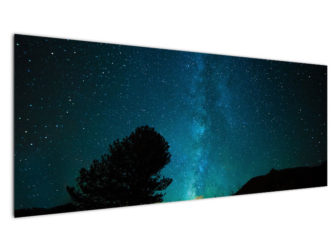 Obraz noční oblohy s hvězdami (V021100V14558)