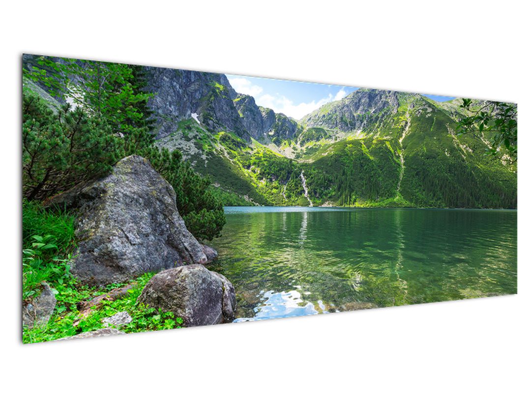 Obraz jezera v Tatrách (V021101V14558)