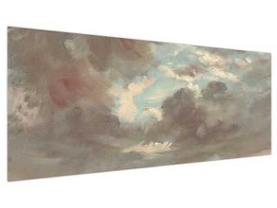 Schilderij - John Constable, Cloud Study Stormy Sunset, reproducties