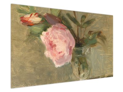 Bild auf Leinwand - Berthe Morisot, Peonies, Reproduktionen