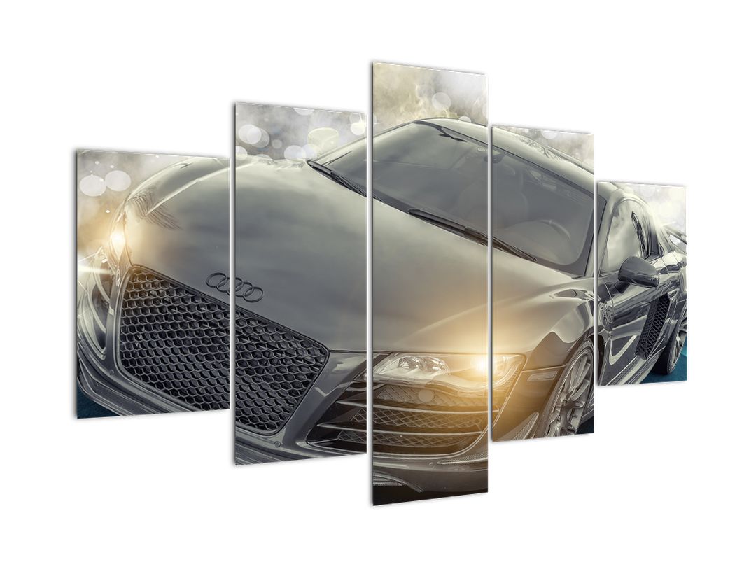 Obraz auta Audi - šedé (V020631V150105)
