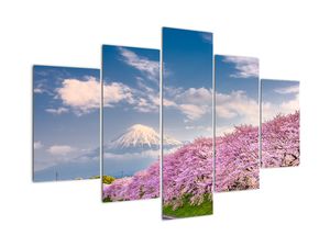 Obraz - Japoński wiosenny krajobraz