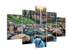 Tablou - Cascada Svartifoss, Islanda