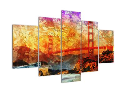 Obraz - Golden Gate, San Francisco, Kalifornia