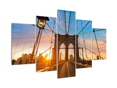 Obraz - Brooklyn Bridge, Manhattan, New York