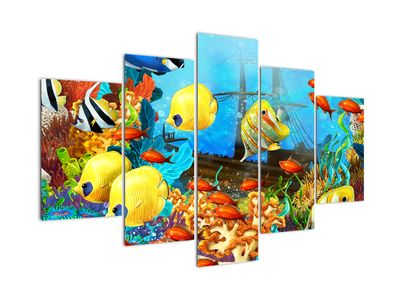 Tablou - Recif de corali colorat