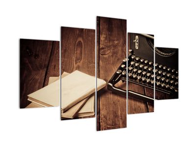 Tablou - Mașina de scris
