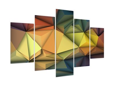 Tablou - Abstracție 3D poligonală