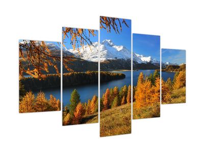 Obraz - Podzim v Alpách