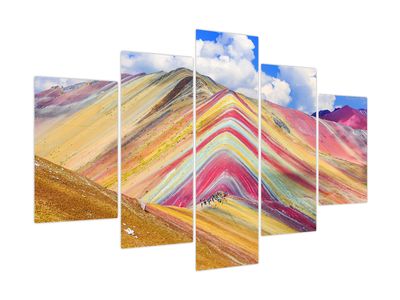 Obraz - Rainbow Mountain, Peru