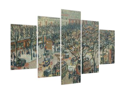 Kép - Camille Pissarro, Boulevard des Italiens, Morning, Sunlight, reprodukciók