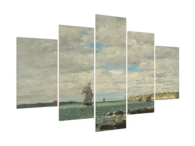 Kép - Eugène Boudin, Coast of Brittany, reprodukciók