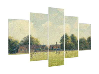 Slika - Camille Pissarro, Hampton Court Green, reprodukcije