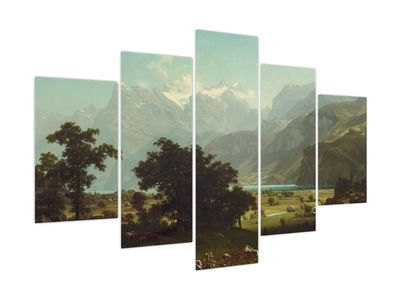 Kép - Albert Bierstadt, Lake Lucerne, reprodukciók