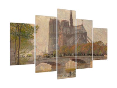 Kép - Robert William Vonnoh, Notre Dame de Paris, reprodukciók