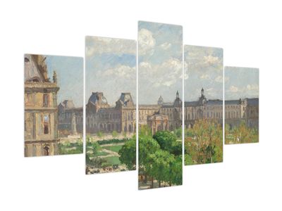 Kép - Camille Pissarro, Place du Carrousel, Paris, reprodukciók