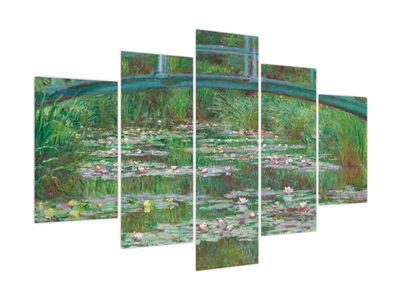 Obraz - Claude Monet, The Japanese Footbridge, reprodukcje