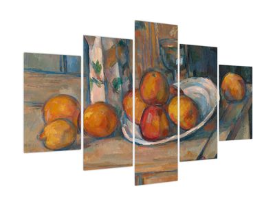 Obraz - Paul Cézanne, Still Life with Milk Jug and Fruit, reprodukcje