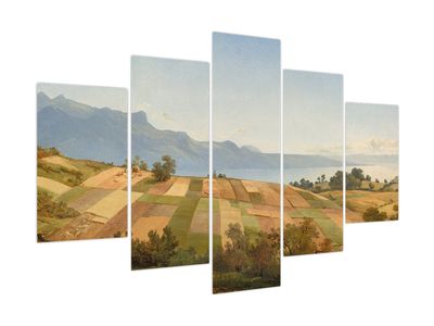 Obraz - Alexandre Calame, Swiss Landscape, reprodukcje