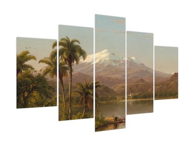 Obraz - Frederic Edwin Church, Tamaca Palms, reprodukcje