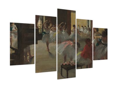 Obraz - Edgar Degas, The Dance Class, reprodukcje