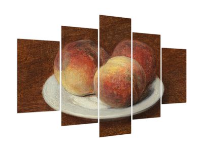 Obraz - Henri Fantin-Latour, Three Peaches on a Plate, reprodukcje