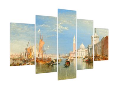 Obraz - Joseph Mallord William Turner, Venice the Dogana and San Giorgio Maggiore, reprodukcje