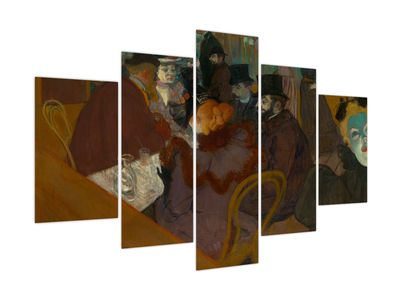 Kép - Henri de Toulouse-Lautrec, At the Moulin Rouge, reprodukciók