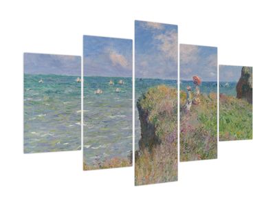 Kép - Claude Monet, Cliff Walk at Pourville, reprodukciók