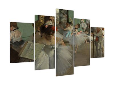 Obraz - Edgar Degas, The Dance Class, reprodukcje