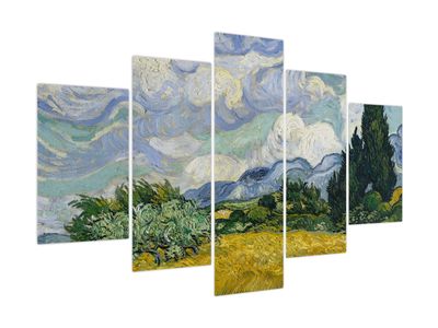 Slika - Vincent van Gogh, Wheat Field with Cypresses, reprodukcije