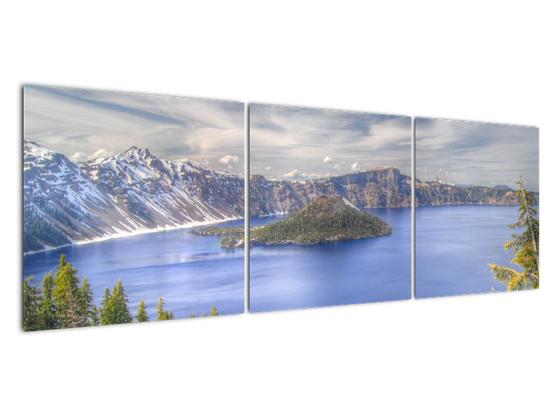 Obraz horského jezera (V020644V15050)