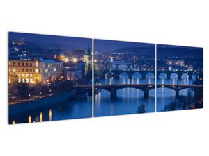 Obraz pražských mostov