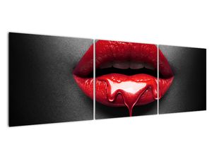 Schilderij - Vrouwelijke lippen (V022171V15050)