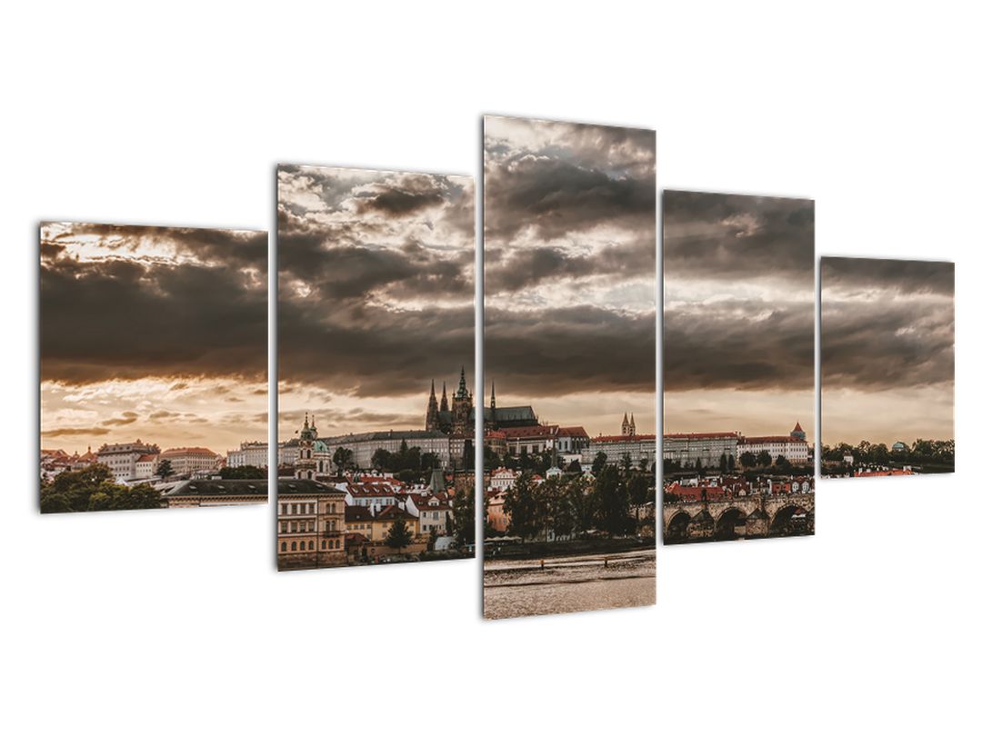 Obraz Pražského hradu v šeru (V020608V150805PCS)