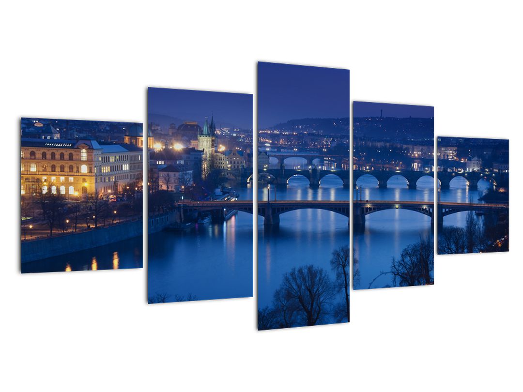 Obraz pražských mostů (V020932V150805PCS)