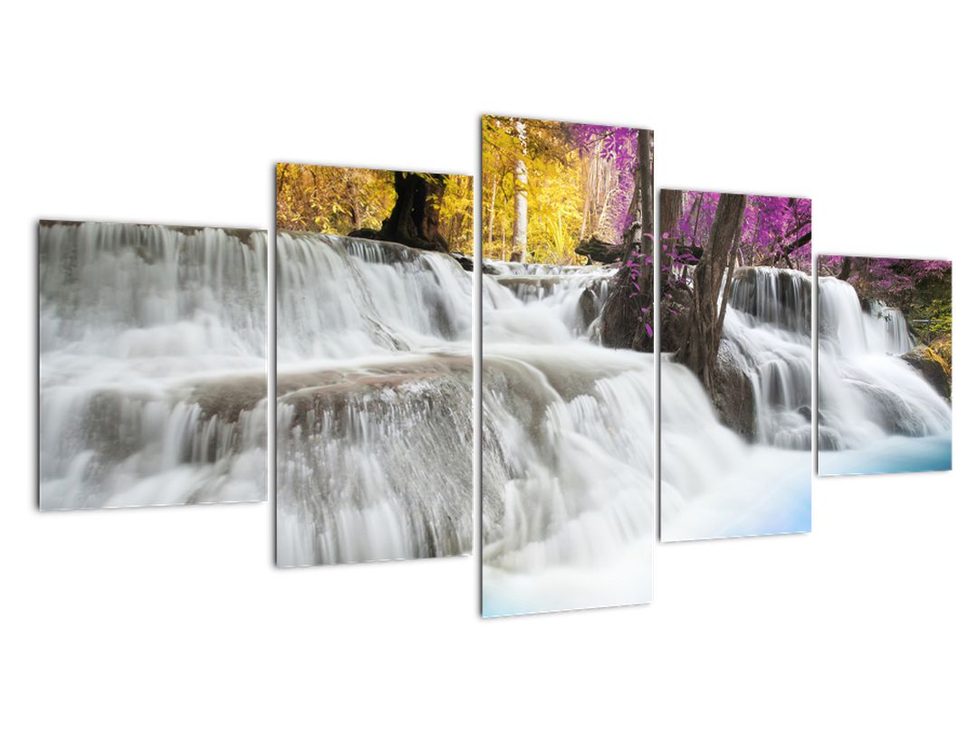 Obraz Erawan vodopádu v lese (V020934V150805PCS)