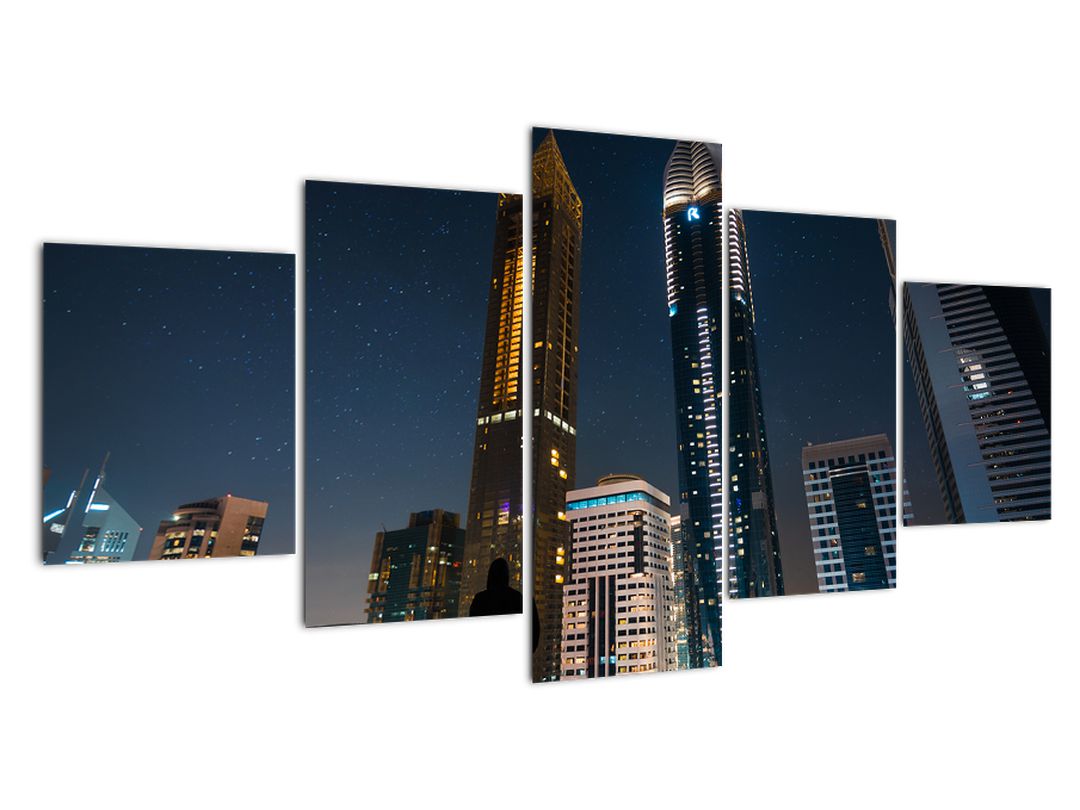 Obraz nočního města (V021011V150805PCS)