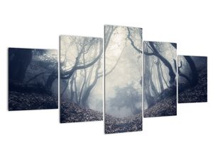 Tablou - Pădurea în ceață