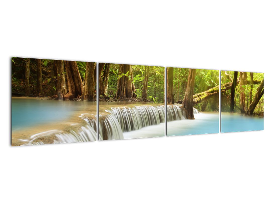 Obraz Huai Mae Kamin vodopádu v lese (V020933V16040)