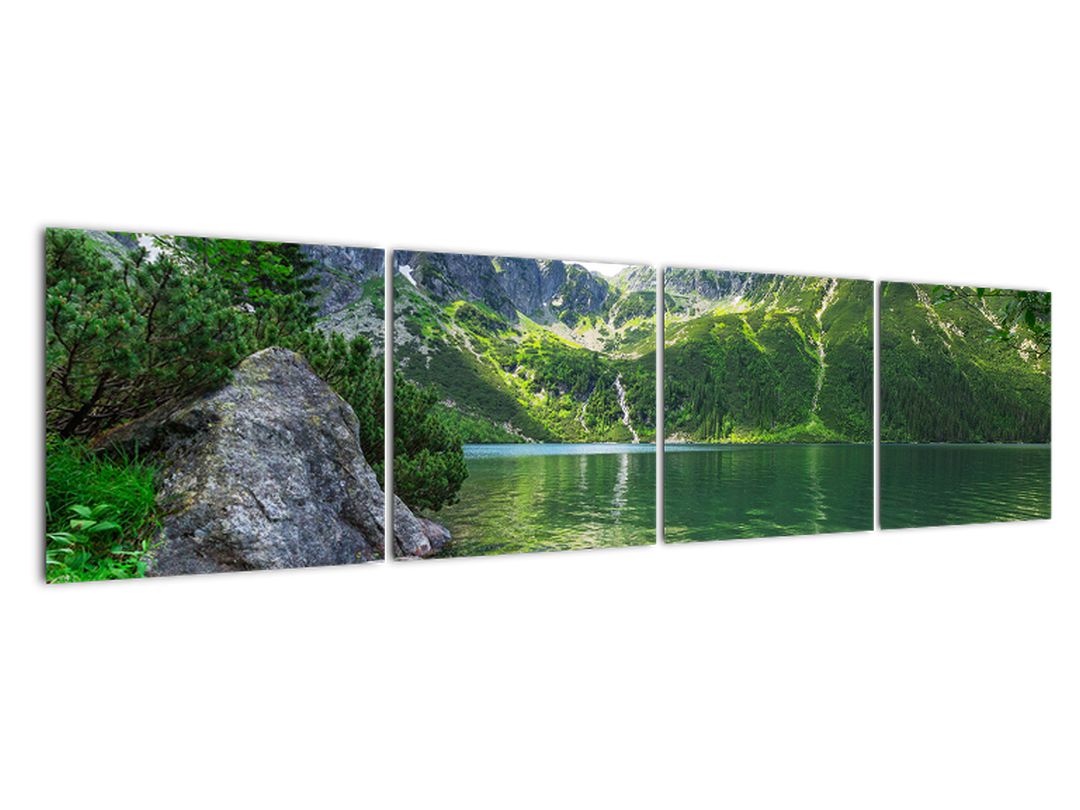 Obraz jezera v Tatrách (V021101V16040)
