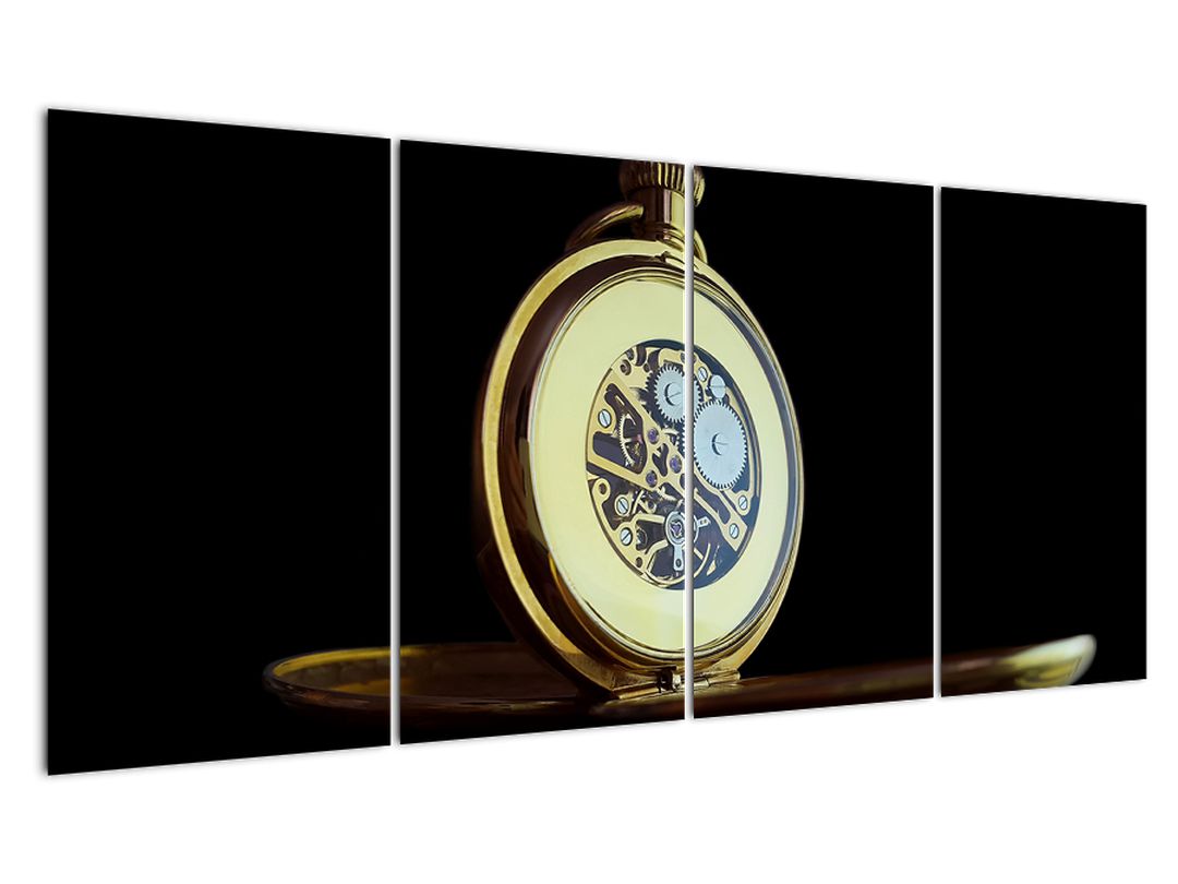 Obraz zlatých kapesních hodinek (V020569V16080)