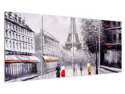 Obraz - Obraz olejny, Paryż